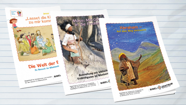 Kinderhefte zur Bibel für Schulklassen und als Unterrichtsmaterial von der Österreichischen Bibelgesellschaft