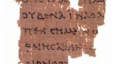 Papyrus 52 - Johannesfragmeng